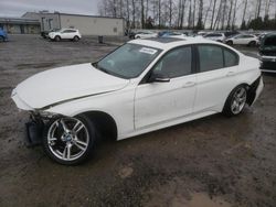 Salvage cars for sale from Copart Arlington, WA: 2018 BMW 330 XI