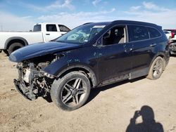 Salvage cars for sale from Copart Amarillo, TX: 2018 Hyundai Santa FE SE Ultimate