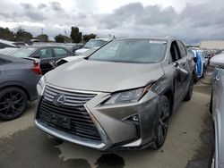 Salvage cars for sale from Copart Martinez, CA: 2017 Lexus RX 350 Base