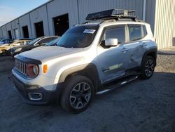 Salvage cars for sale at Jacksonville, FL auction: 2017 Jeep Renegade Latitude