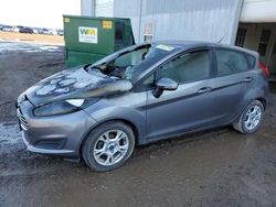 Vehiculos salvage en venta de Copart Davison, MI: 2014 Ford Fiesta SE