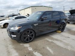 Salvage cars for sale at Haslet, TX auction: 2016 Land Rover Range Rover Sport HSE