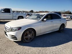 Salvage cars for sale from Copart San Antonio, TX: 2017 Mercedes-Benz E 300