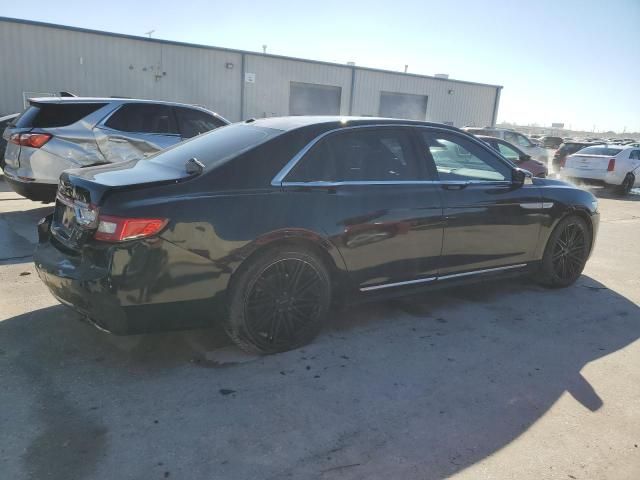 2017 Lincoln Continental Reserve