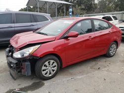 Salvage cars for sale at Savannah, GA auction: 2016 Hyundai Accent SE