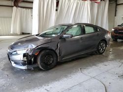 Salvage cars for sale from Copart Albany, NY: 2016 Honda Civic LX