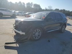 Salvage cars for sale at Gaston, SC auction: 2022 Ford Explorer Limited