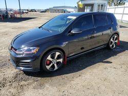 Salvage cars for sale at San Diego, CA auction: 2018 Volkswagen GTI S