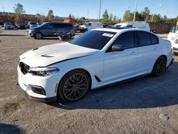 Salvage cars for sale at Gaston, SC auction: 2018 BMW M550XI