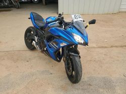 Kawasaki salvage cars for sale: 2018 Kawasaki EX650 F