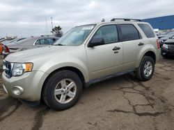 Ford Escape XLT salvage cars for sale: 2011 Ford Escape XLT