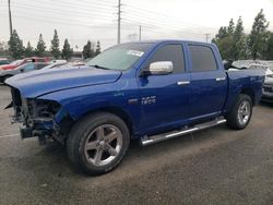 Salvage cars for sale from Copart Rancho Cucamonga, CA: 2015 Dodge RAM 1500 ST