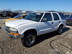 Chevrolet Blazer salvage cars for sale: 2001 Chevrolet Blazer