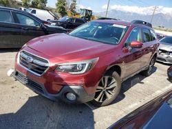 Salvage cars for sale from Copart Rancho Cucamonga, CA: 2018 Subaru Outback 2.5I Limited