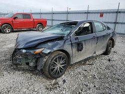 Salvage cars for sale at Cahokia Heights, IL auction: 2021 Toyota Camry SE