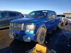 Salvage cars for sale from Copart Brighton, CO: 2011 Ford F150 Supercrew