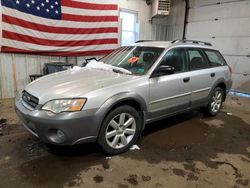 Salvage cars for sale from Copart Lyman, ME: 2007 Subaru Outback Outback 2.5I