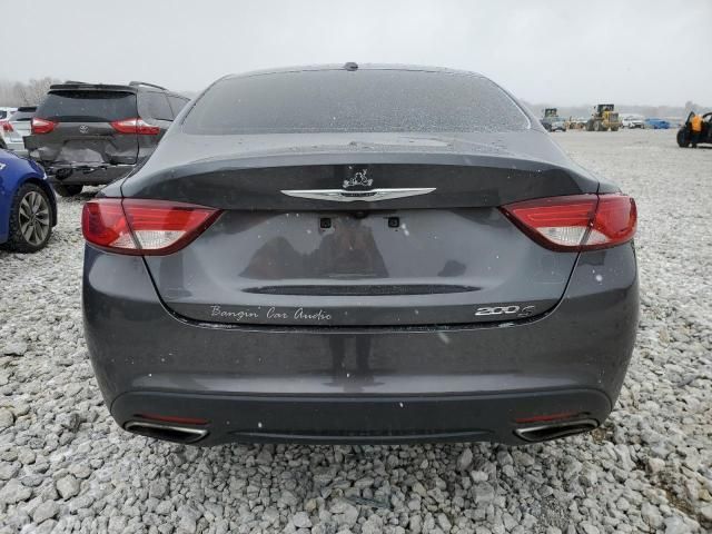 2015 Chrysler 200 S