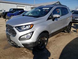 Salvage cars for sale from Copart Pekin, IL: 2018 Ford Ecosport SES