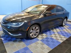 Salvage cars for sale from Copart Hampton, VA: 2015 Chrysler 200 Limited