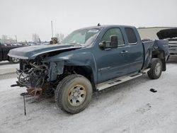 Salvage trucks for sale at Rocky View County, AB auction: 2007 Chevrolet Silverado K2500 Heavy Duty