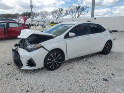 Salvage cars for sale from Copart Homestead, FL: 2019 Toyota Corolla L