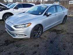 Salvage cars for sale from Copart Marlboro, NY: 2018 Ford Fusion SE Hybrid