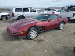 Salvage cars for sale at North Las Vegas, NV auction: 1992 Chevrolet Corvette