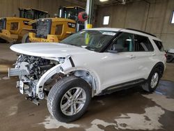Salvage cars for sale from Copart Blaine, MN: 2022 Ford Explorer XLT