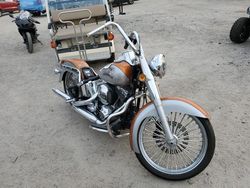 Salvage Motorcycles for sale at auction: 2016 Harley-Davidson Flstc Heritage Softail Classic