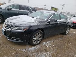 Salvage cars for sale from Copart Chicago Heights, IL: 2018 Chevrolet Impala LT