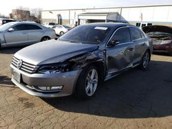 Volkswagen Passat SE salvage cars for sale: 2015 Volkswagen Passat SE