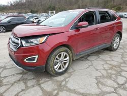 Salvage cars for sale at Hurricane, WV auction: 2015 Ford Edge SEL