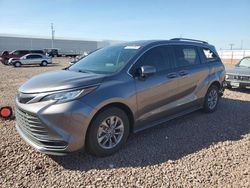 Salvage cars for sale from Copart Phoenix, AZ: 2021 Toyota Sienna LE