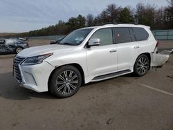 Salvage cars for sale from Copart Brookhaven, NY: 2021 Lexus LX 570