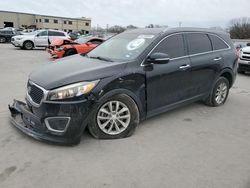Salvage cars for sale from Copart Wilmer, TX: 2016 KIA Sorento LX