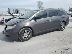 Salvage cars for sale at Tulsa, OK auction: 2012 Honda Odyssey EXL