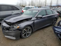 Honda salvage cars for sale: 2019 Honda Accord Sport