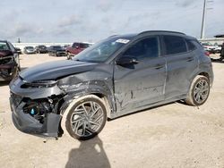 Salvage cars for sale from Copart Temple, TX: 2023 Hyundai Kona N Line