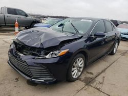 Toyota salvage cars for sale: 2022 Toyota Camry LE