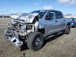 Toyota salvage cars for sale: 2017 Toyota Tundra Crewmax SR5