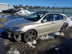 Honda salvage cars for sale: 2017 Honda Accord EX