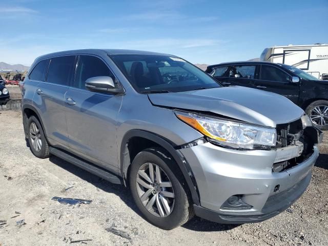 2015 Toyota Highlander LE