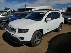 Salvage cars for sale at Brighton, CO auction: 2016 Jeep Compass Latitude