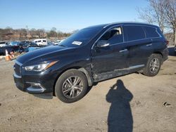 Salvage cars for sale at Baltimore, MD auction: 2019 Infiniti QX60 Luxe