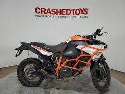 Salvage motorcycles for sale at Dallas, TX auction: 2018 KTM 1290 Super Adventure R