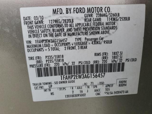 2010 Ford Taurus SEL