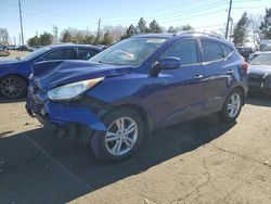 Salvage cars for sale from Copart Denver, CO: 2011 Hyundai Tucson GLS