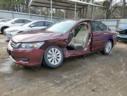 Salvage cars for sale at Austell, GA auction: 2015 Honda Accord EXL