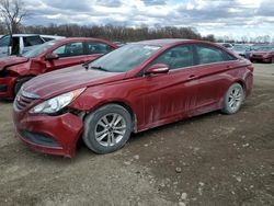 Vehiculos salvage en venta de Copart Des Moines, IA: 2014 Hyundai Sonata GLS